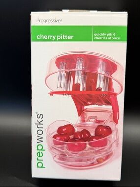 Prepworks by Progressive Cherry Pitter Tool Pits 6 Cherries